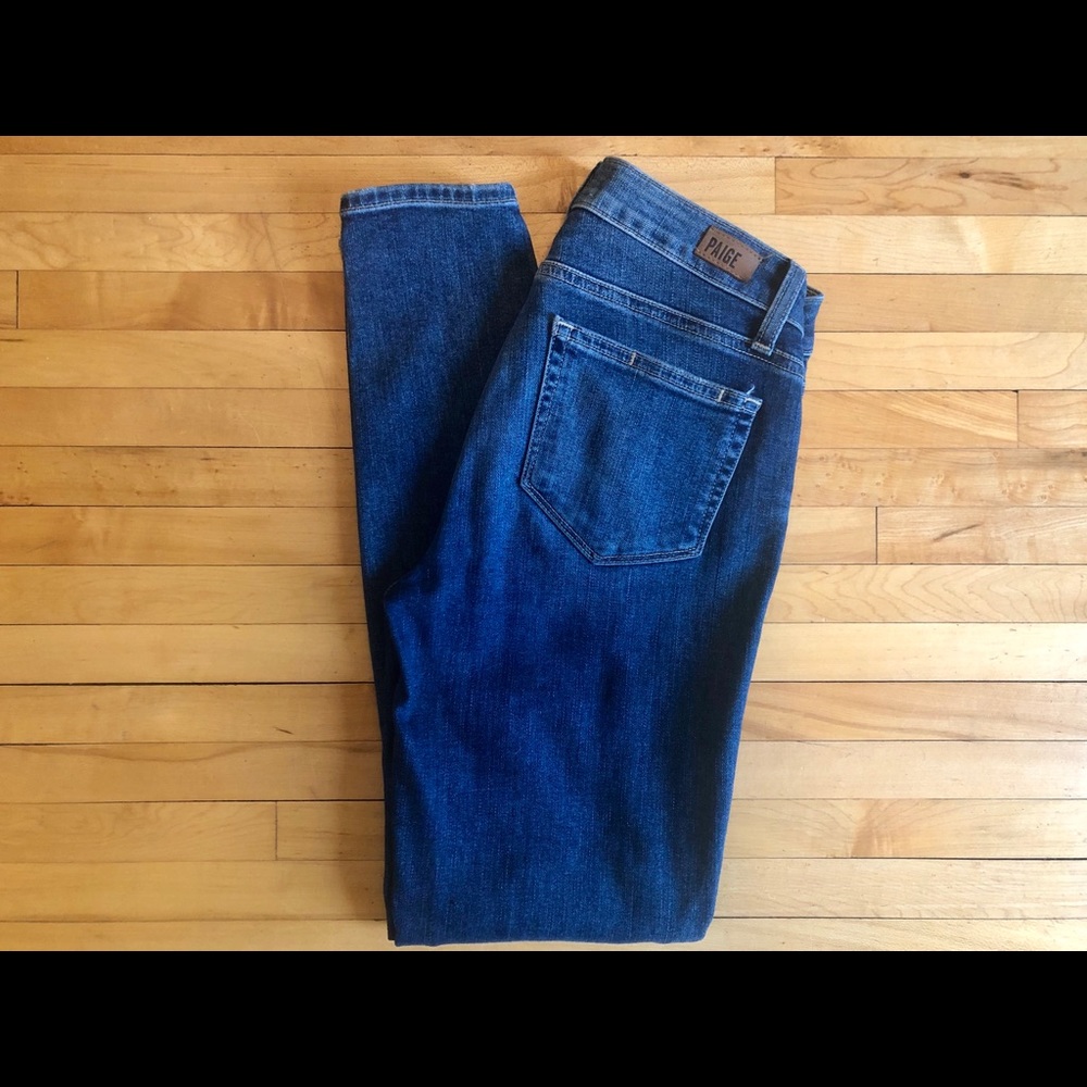 Paige verdugo ankle skinny jeans.